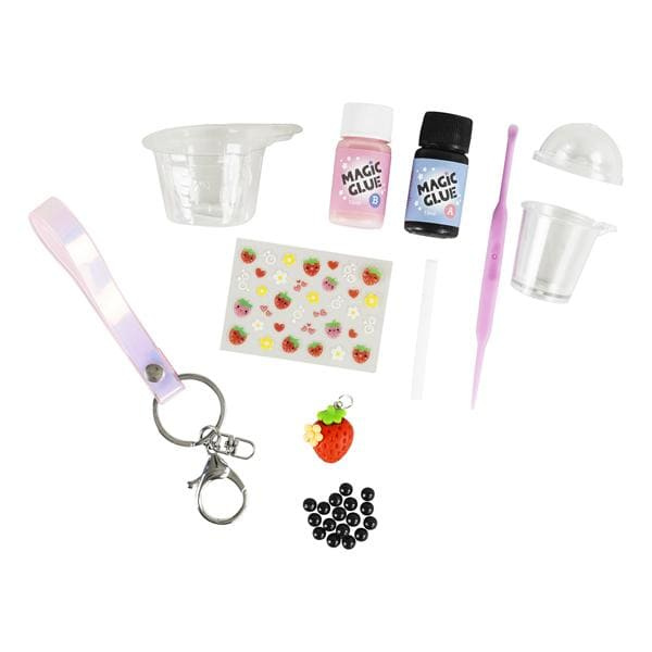 Zestaw Kreatywny - Zawieszka DIY Bubble Tea Tiger Tribe