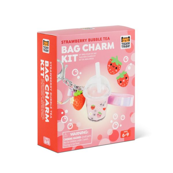 Zestaw Kreatywny - Zawieszka DIY Bubble Tea Tiger Tribe