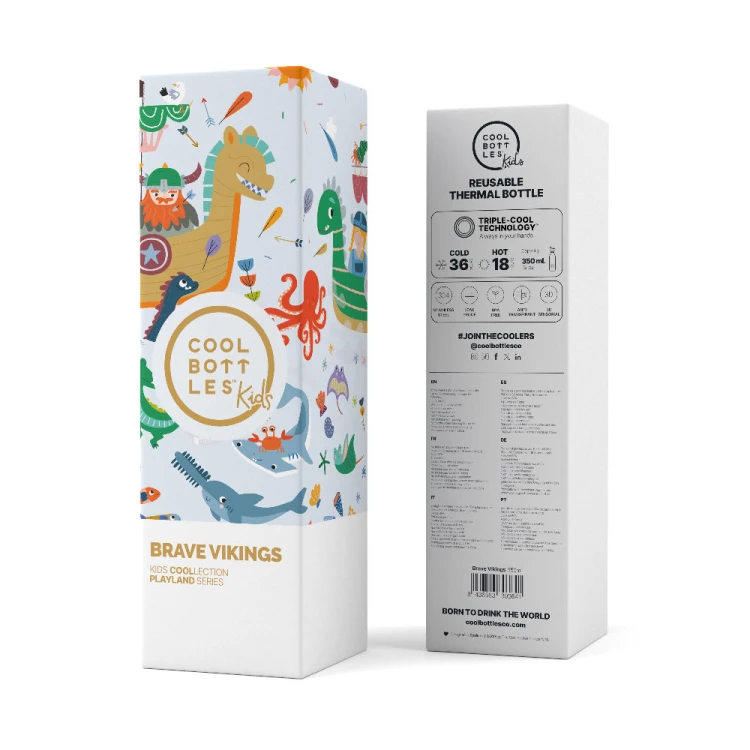 Butelka termiczna Kids 350 ml Brave Vikings Cool Bottles