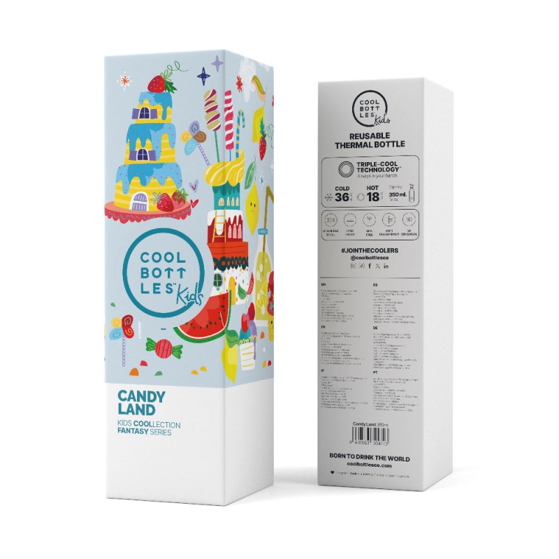 Butelka termiczna Kids 350 ml Candy Land Cool Bottles