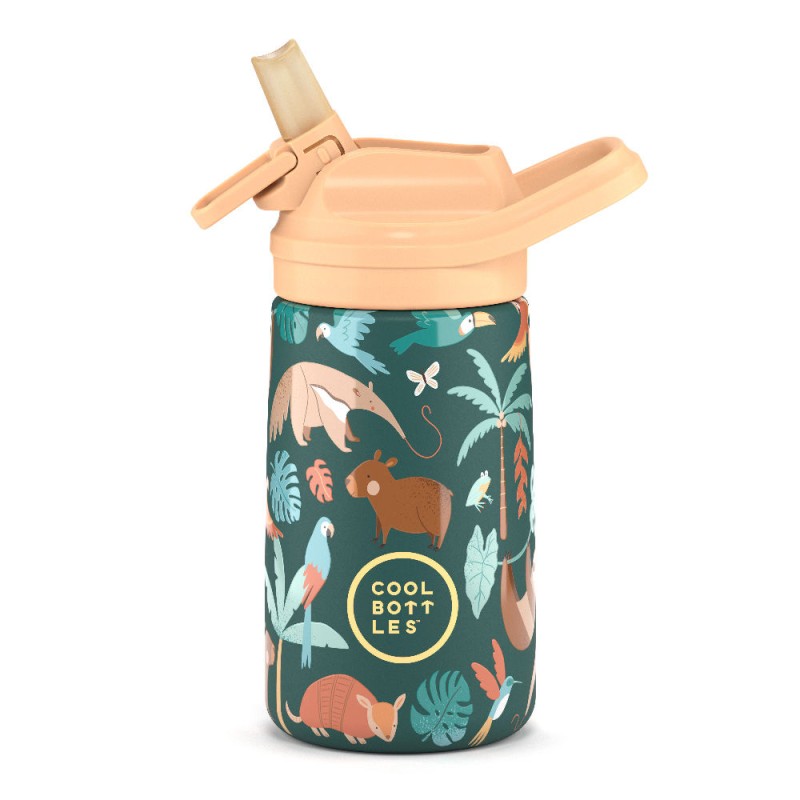 Butelka termiczna Kiddies 350 ml Rainforest Refuge Cool Bottles