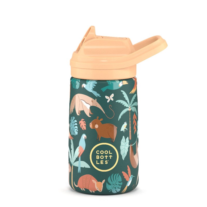 Butelka termiczna Kiddies 350 ml Rainforest Refuge Cool Bottles