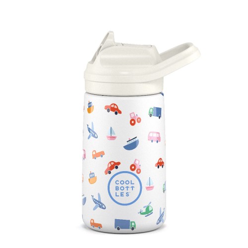 Butelka termiczna Kiddies 350 ml Little Wheels Cool Bottles