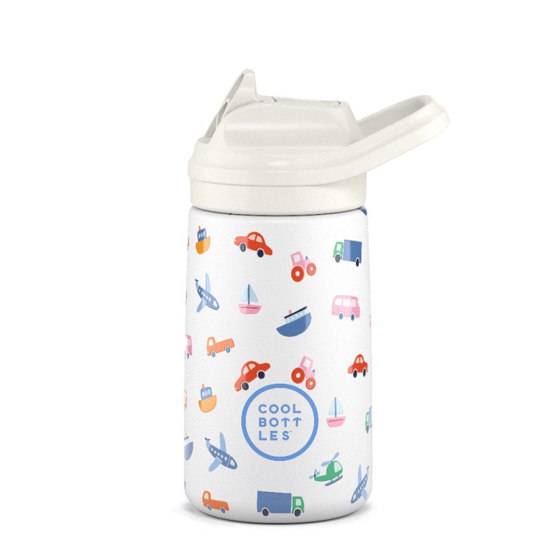 Butelka termiczna Kiddies 350 ml Little Wheels Cool Bottles
