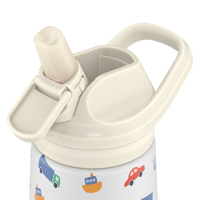Butelka termiczna Kiddies 350 ml Little Wheels Cool Bottles