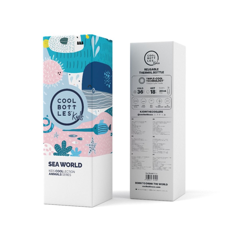 Butelka termiczna Kids 260 ml Sea world Cool Bottles