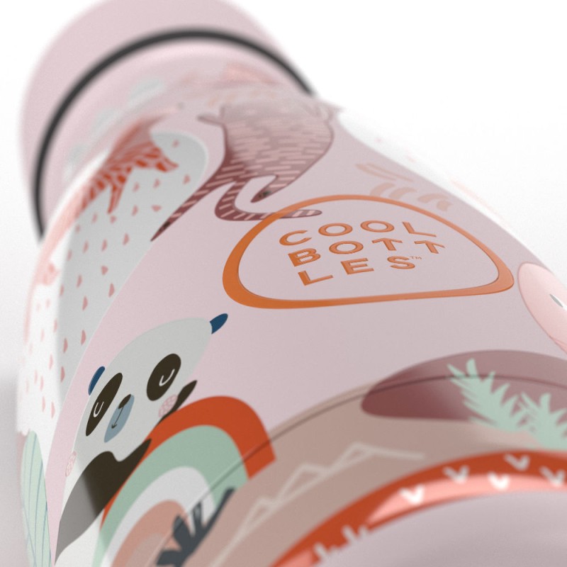 Butelka termiczna Kids 260 ml Panda gang Cool Bottles