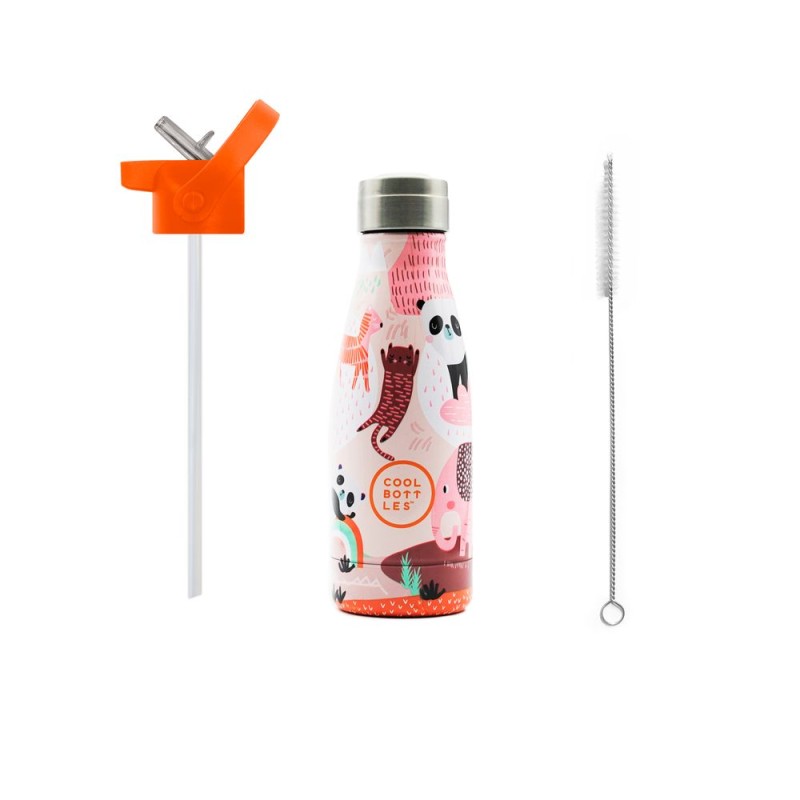 Butelka termiczna Kids 260 ml Panda gang Cool Bottles