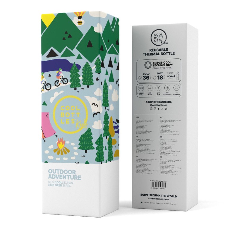 Butelka termiczna Kids 500 ml Outdoor Adventure Cool Bottles