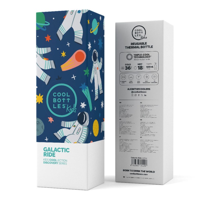 Butelka termiczna Kids 500 ml Galactic Ride Cool Bottles