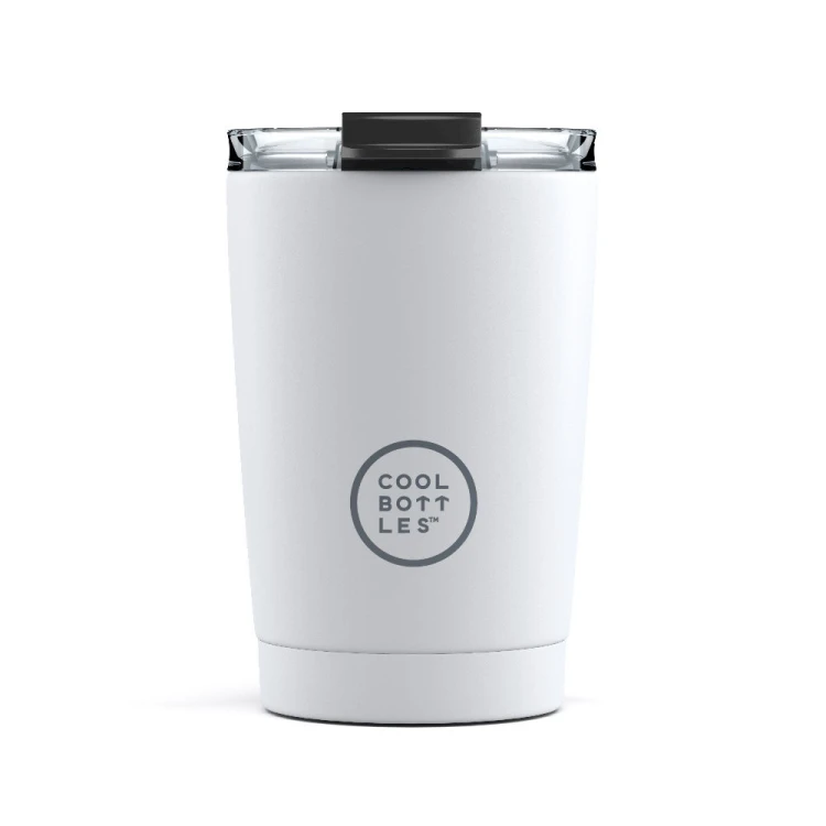 Kubek termiczny 330 ml Mono White Cool Bottles