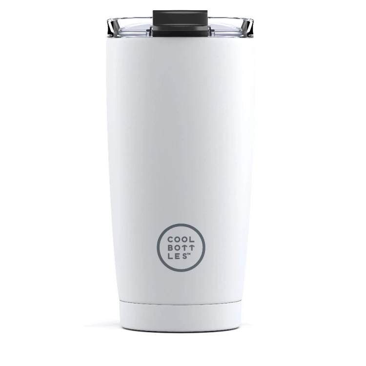 Kubek termiczny 550 ml Mono White Cool Bottles