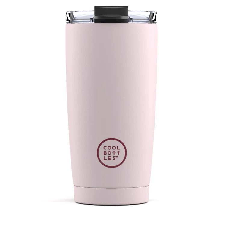 Kubek termiczny 550 ml Pastel Pink Cool Bottles