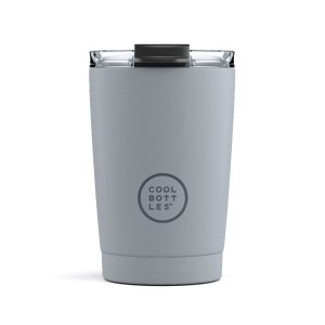 Kubek termiczny 330 ml Pastel Grey Cool Bottles