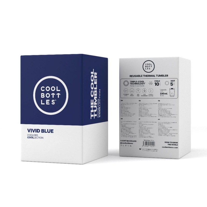 Kubek termiczny 330 ml Vivid Blue Cool Bottles