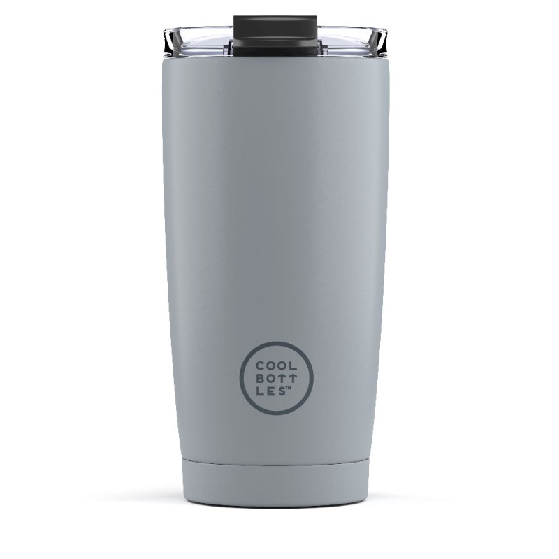 Kubek termiczny 550 ml Pastel Grey Cool Bottles