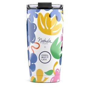 Kubek termiczny 550 ml Xclusive! Nébula – Floral Madness Cool Bottles