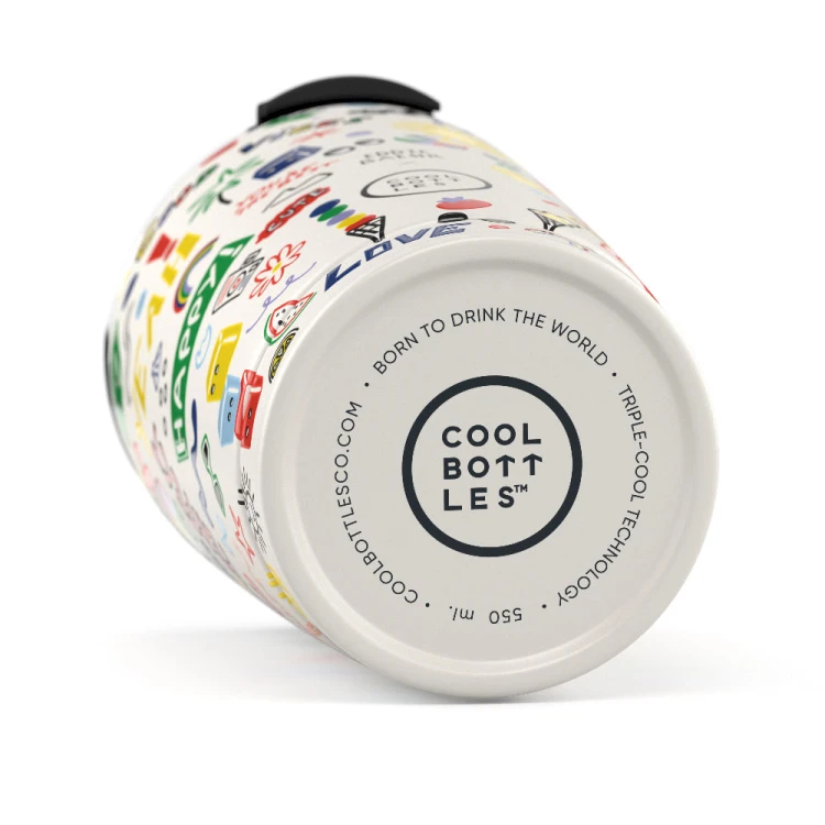 Kubek termiczny 550 ml Xclusive! Eddie Baehr – Good Vibes Cool Bottles