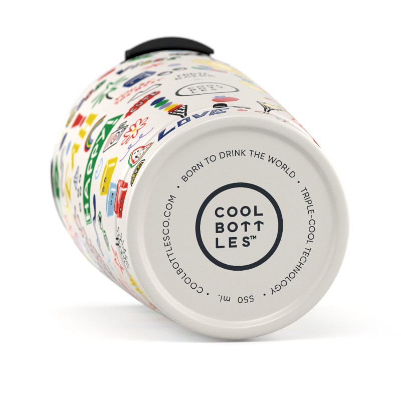 Kubek termiczny 550 ml Xclusive! Eddie Baehr – Good Vibes Cool Bottles