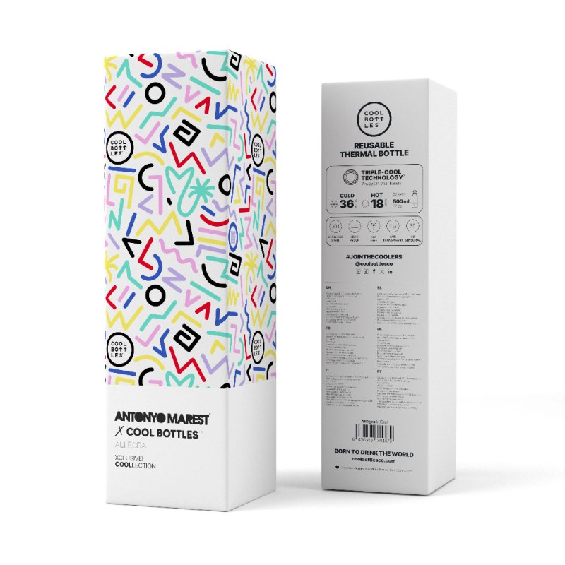 Butelka termiczna Xclusive! 500 ml Antonyo Marest – Allegra Cool Bottles
