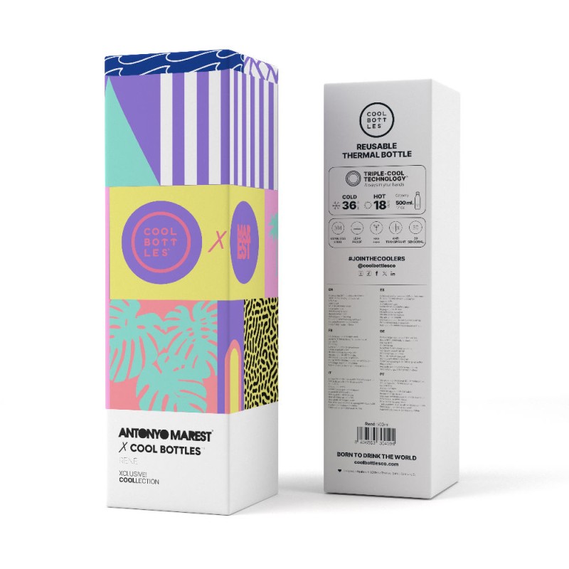 Butelka termiczna Xclusive! 500 ml Antonyo Marest – René Cool Bottles
