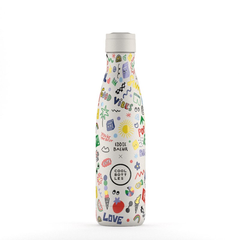 Butelka termiczna Xclusive! 500 ml Eddie Baehr – Good Vibes Cool Bottles