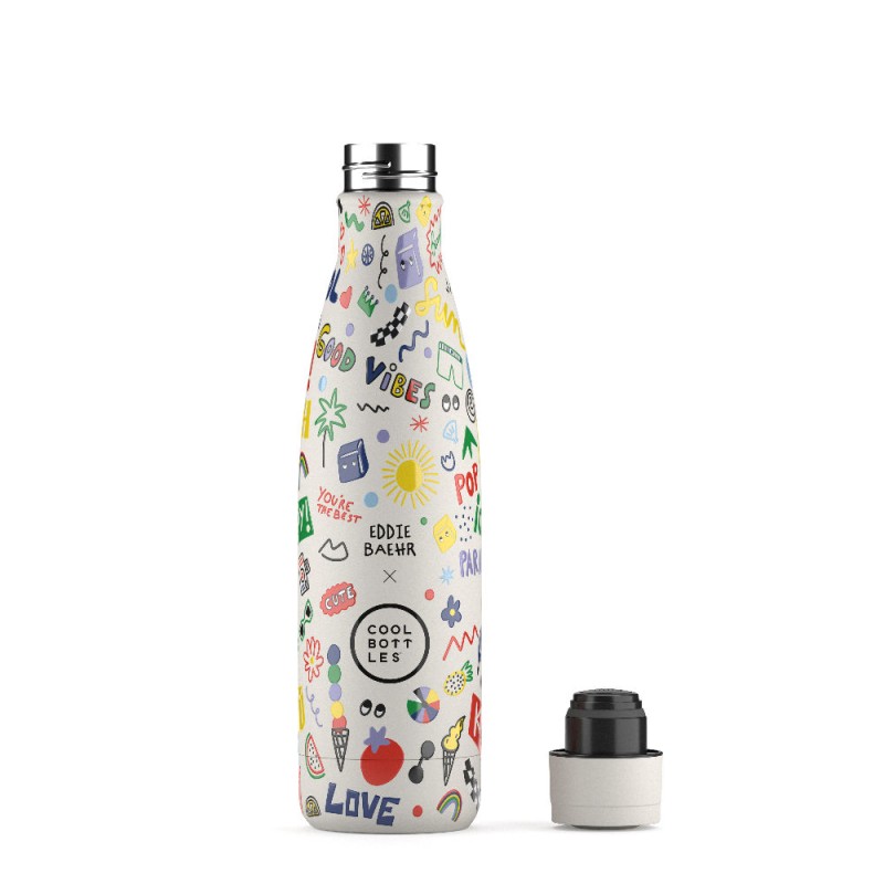 Butelka termiczna Xclusive! 500 ml Eddie Baehr – Good Vibes Cool Bottles