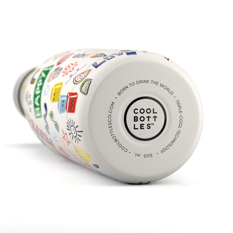 Butelka termiczna Xclusive! 500 ml Eddie Baehr – Good Vibes Cool Bottles