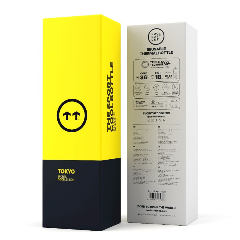 Butelka termiczna Sport 725 ml Triple cool Tokyo Cool Bottles