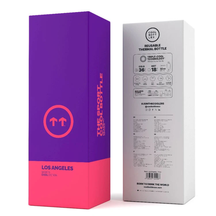 Butelka termiczna Sport 950 ml Triple cool Los Angeles Cool Bottles