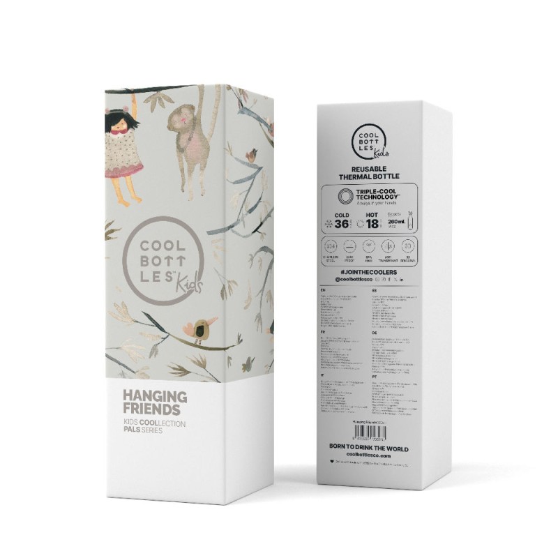 Butelka termiczna Kids 260 ml Hanging Friends Cool Bottles