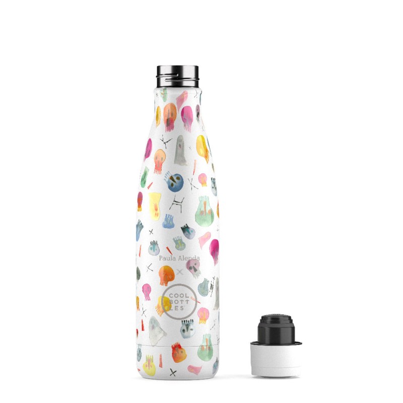 Butelka termiczna Xclusive! 500 ml Lara Costafreda – Crazy Skulls Cool Bottles