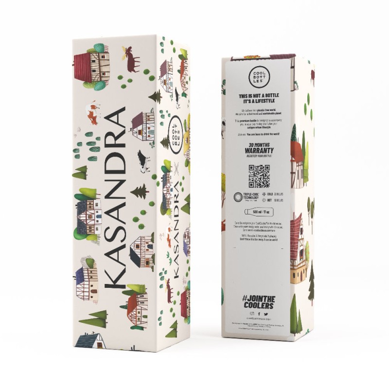 Butelka termiczna Xclusive! 500 ml Kasandra – Tudor Village Cool Bottles