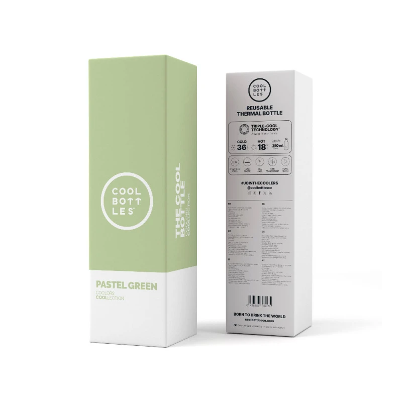 Butelka termiczna 350 ml Pastel Green Cool Bottles