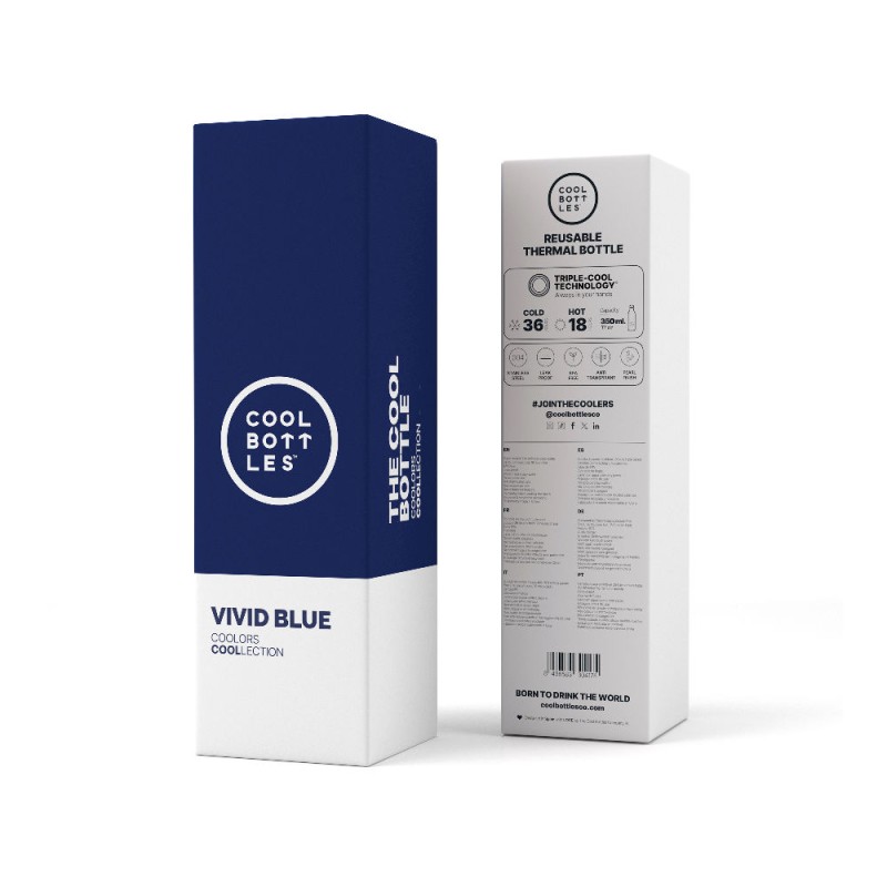 Butelka termiczna 350 ml Vivid Blue Cool Bottles