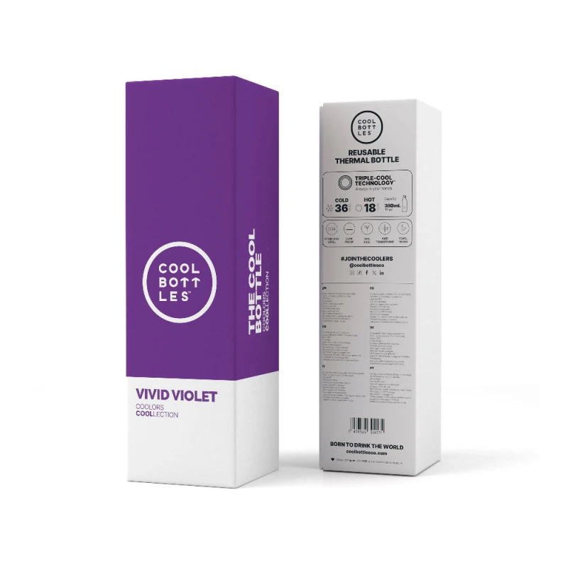Butelka termiczna 350 ml Vivid Violet Cool Bottles