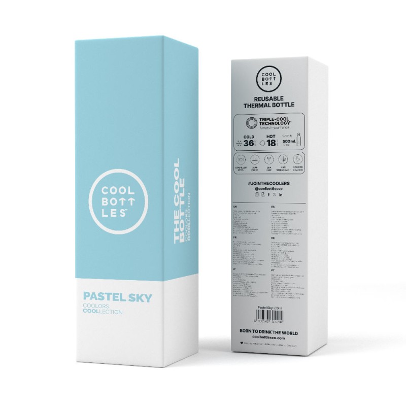 Butelka termiczna 500 ml Pastel Sky Cool Bottles
