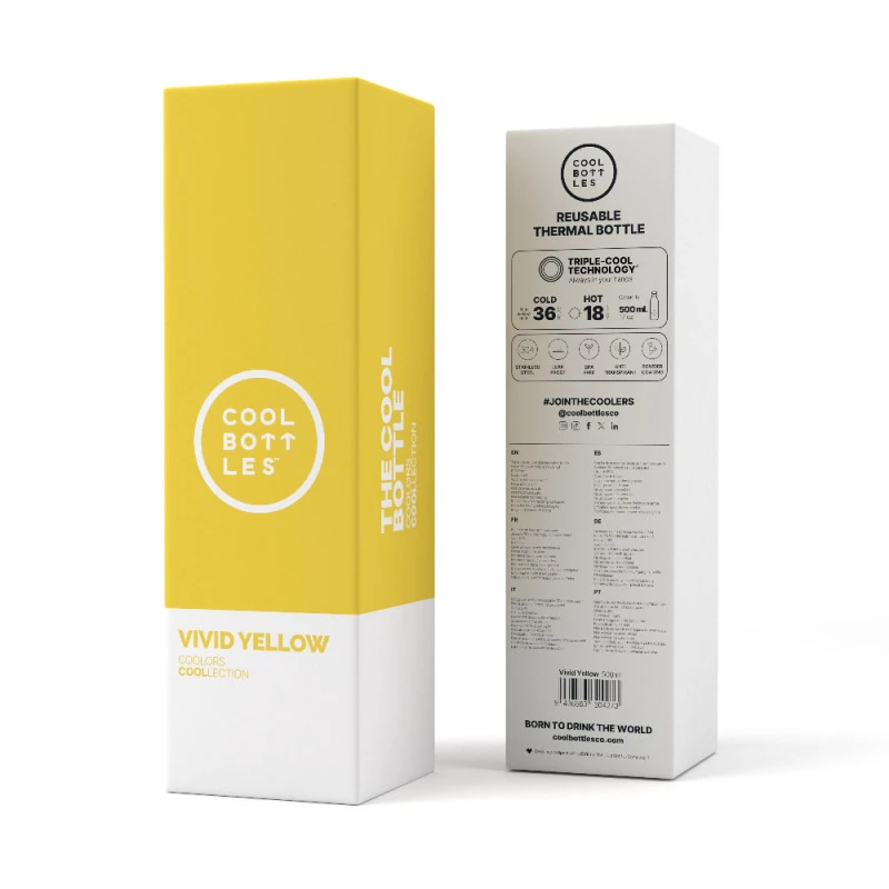 Butelka termiczna 500 ml Vivid Yellow Cool Bottles