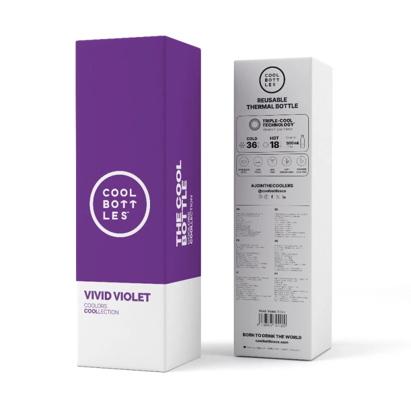 Butelka termiczna 500 ml Vivid Violet Cool Bottles