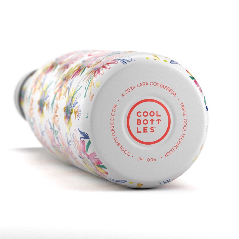 Butelka termiczna Xclusive! 500 ml Lara Costafreda – Secret Blossoms Cool Bottles