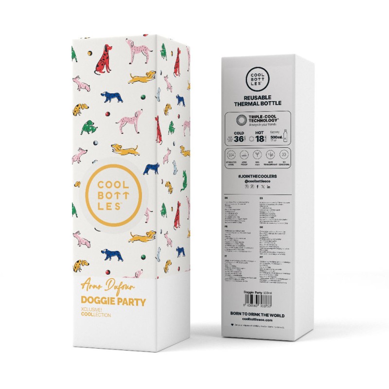 Butelka termiczna Xclusive! 500 ml Arno Dufour – Doggie Party Cool Bottles