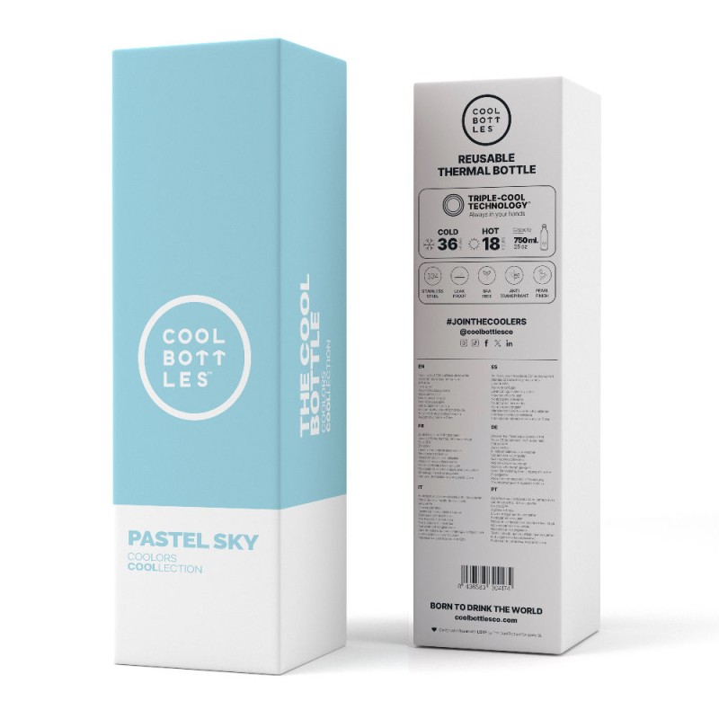 Butelka termiczna 750 ml Pastel Sky Cool Bottles