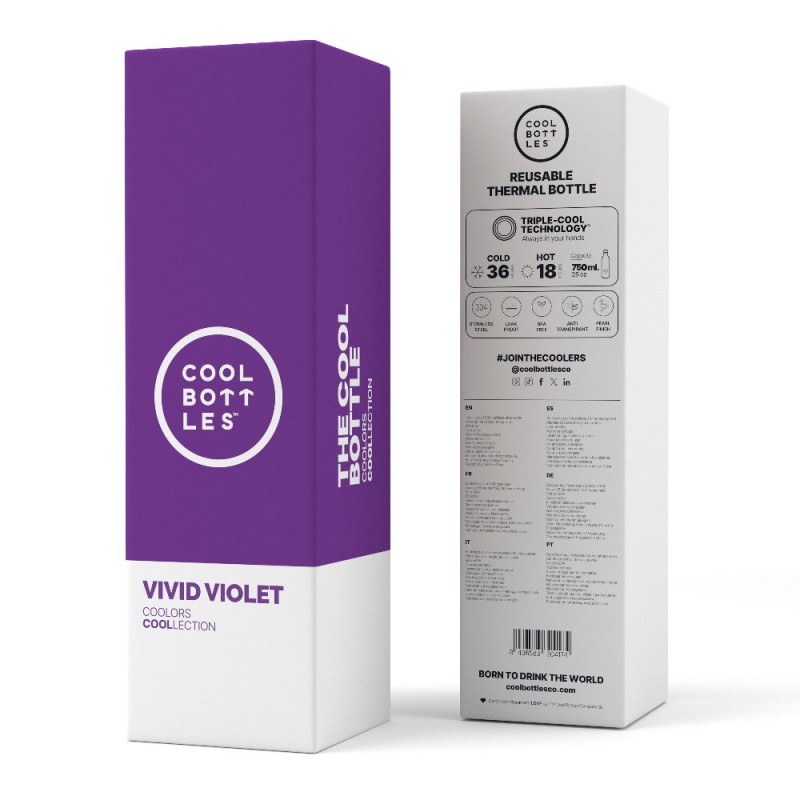 Butelka termiczna 750 ml Vivid Violet Cool Bottles