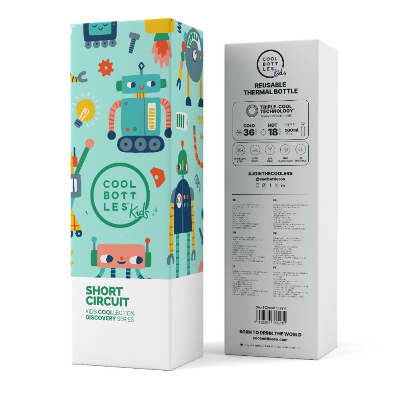 Butelka termiczna Kids 500 ml Short Circuit Cool Bottles