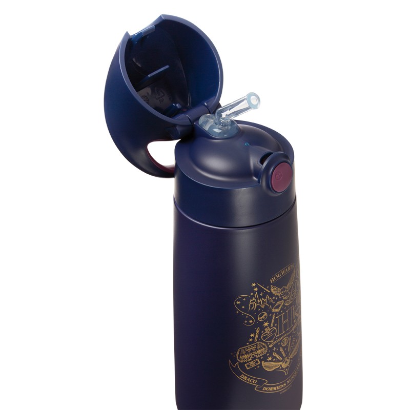 Bidon termiczny dla dzieci ze słomką 500 ml butelka termiczna Harry Potter by b.box