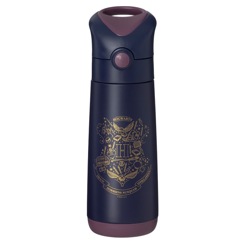 Bidon termiczny dla dzieci ze słomką 500 ml butelka termiczna Harry Potter by b.box