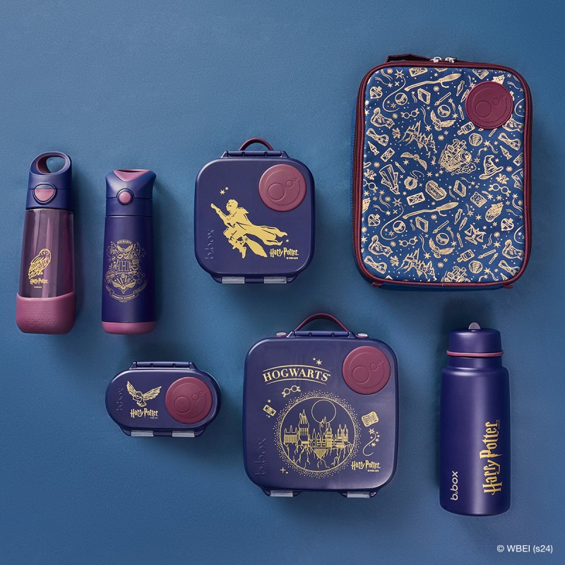 Bidon termiczny dla dzieci ze słomką 500 ml butelka termiczna Harry Potter by b.box