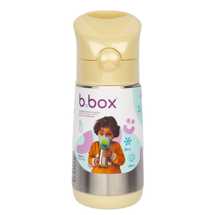 Bidon termiczny ze słomką 350 ml Lemon Twist b.box