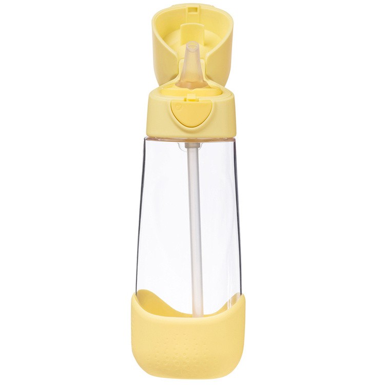 Butelka na wodę tritanowa ze słomką 600 ml Lemon Twist b.box