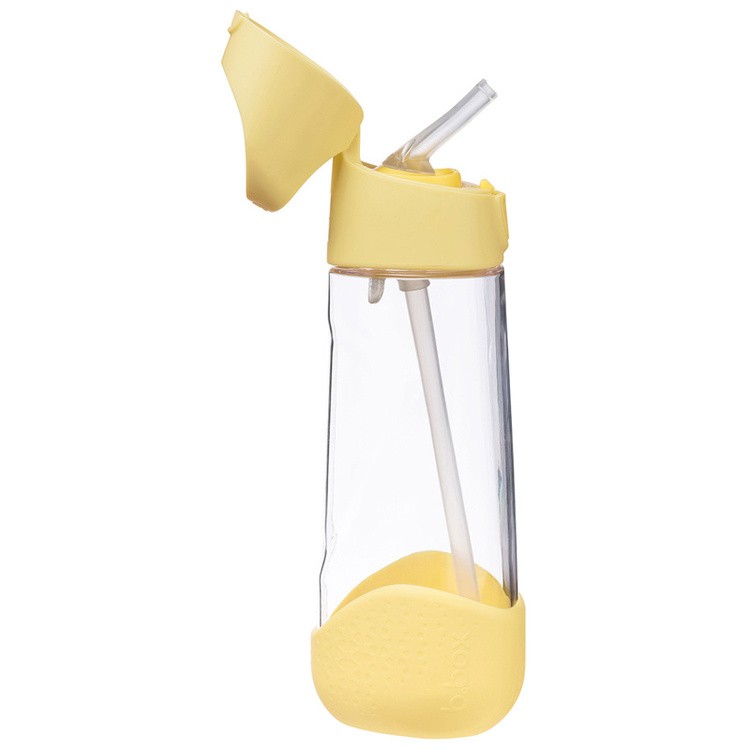 Butelka na wodę tritanowa ze słomką 600 ml Lemon Twist b.box